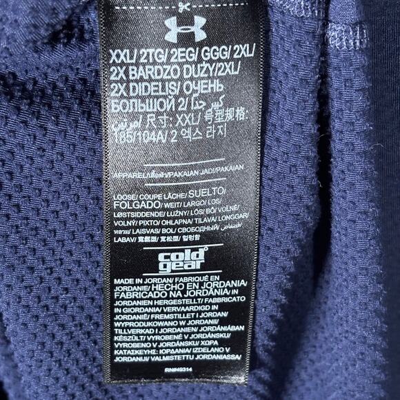 Under Armour Notre Dame 1/4 Zip ColdGear Reactor Pullover XXL - Picture 9 of 10
